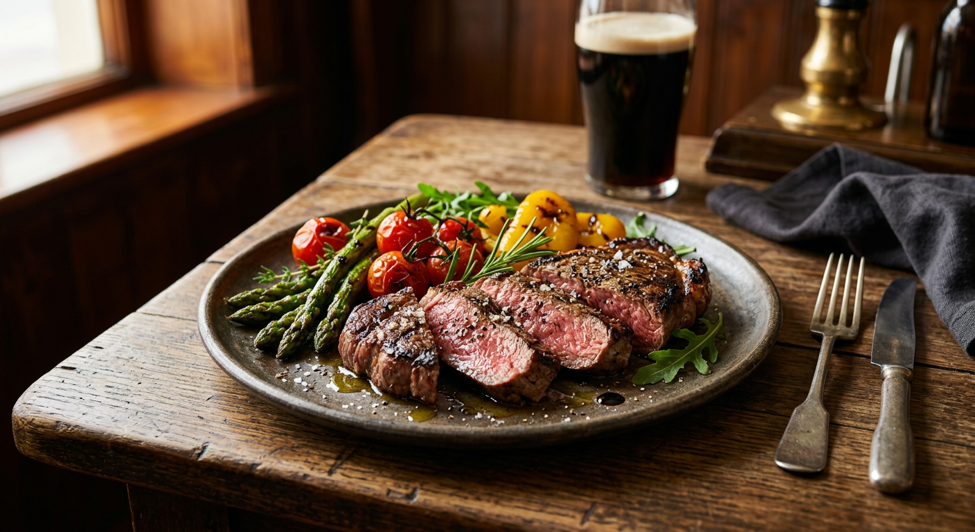 Tagliata Scottona tre verdure (350gr circa)