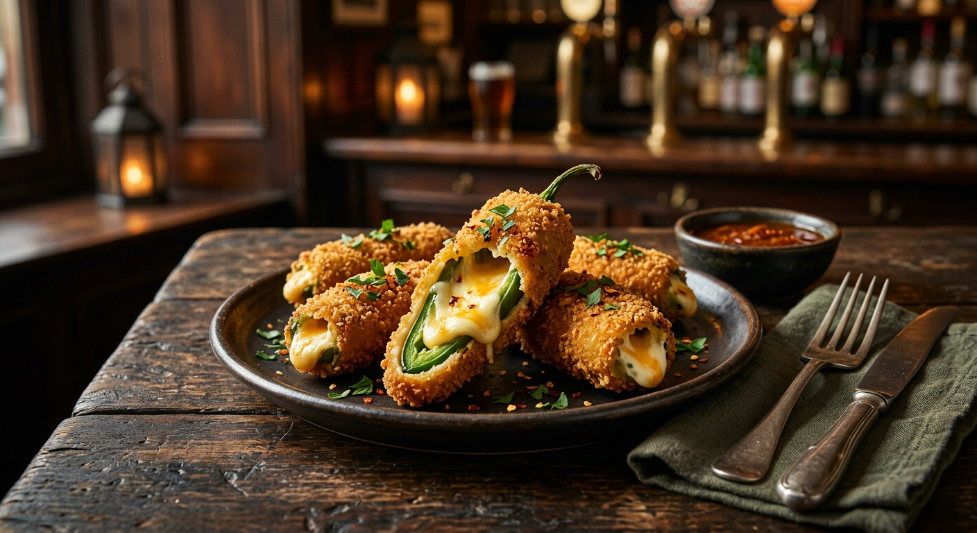 Jalapenos piccanti ripieni al formaggio