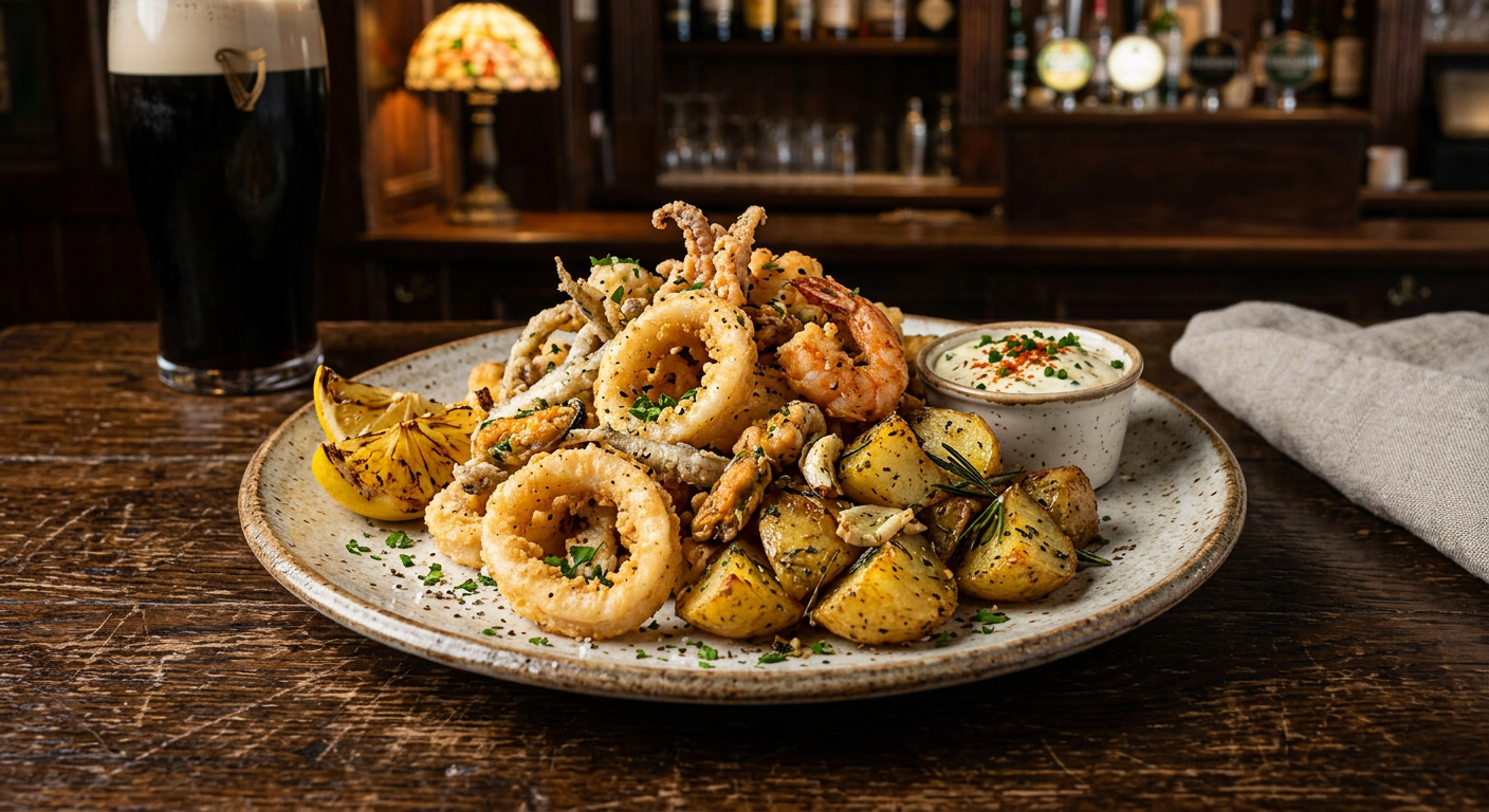 Fritto misto + patate aromatizzate