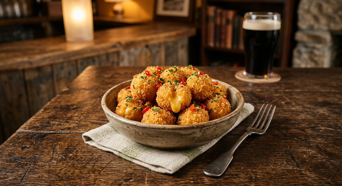 Bocconcini di cheddar al chili